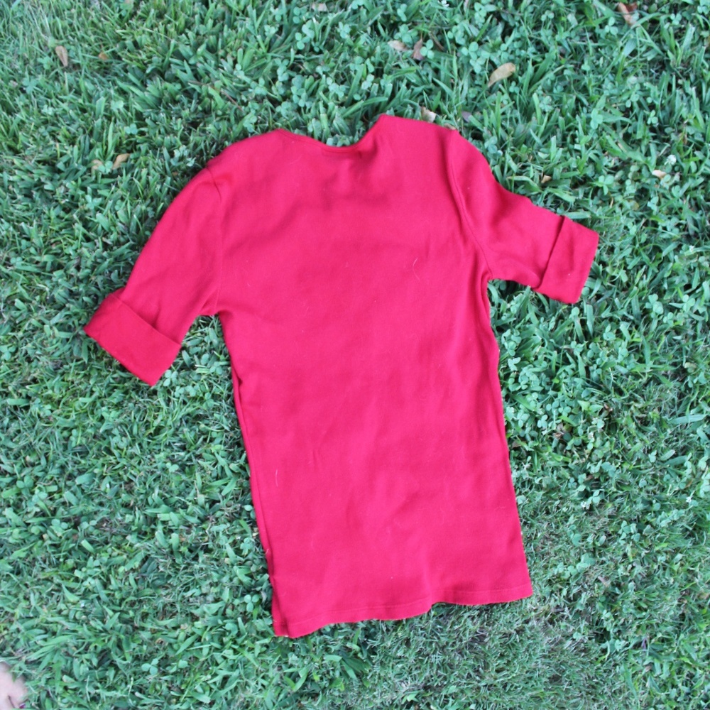 Ralph Lauren Red Top With Patch - image 3